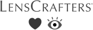 Lens crafters logo - Black and White